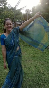 Mein erster Sari, ist aber schon etwas her...